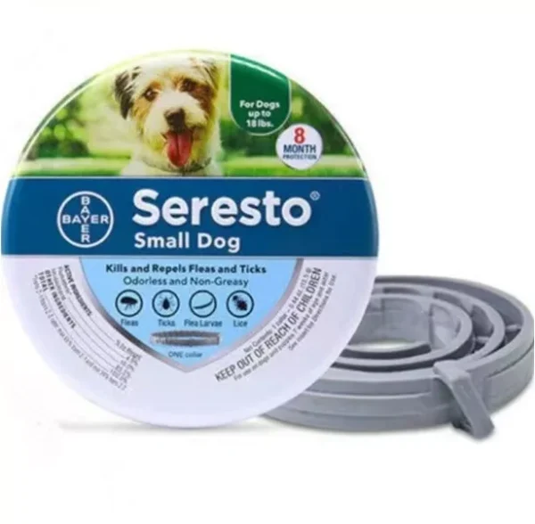 Seresto Flea and Tick Collar 8 Months Protection for Small Dogs - 18lbs